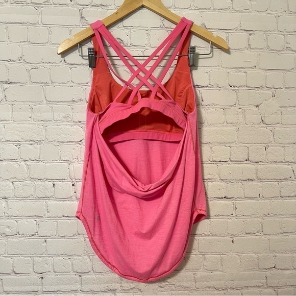 Lululemon Free To Be Serene 2 in 1 Tank- Sz4 EUC - Picture 3 of 8